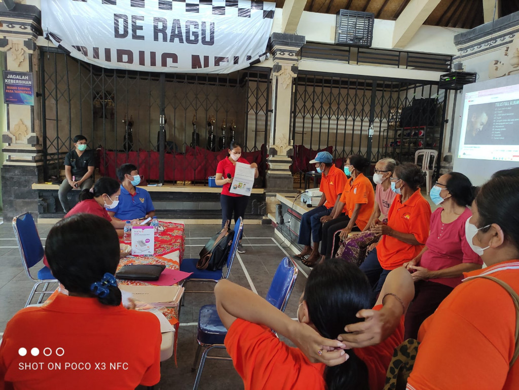 Active Case Finding kasus TB di posyandu lansia bersma USAID GHSC PSM